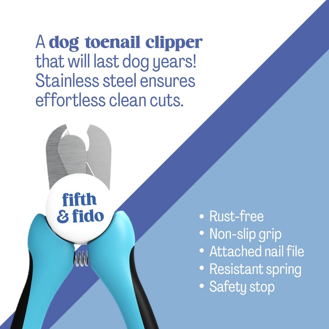 Dog Nail Clippers for Large Dogs - Sharp Dog Nail Clipper with Quick Sensor - Large Dog Nail Clippers for Thick Nails - Nail Clippers for Dogs - Dog Nail Trimmer - Dog Nail Trimmers Large Breed