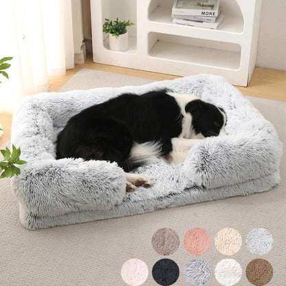 Cozy Plush Dog Bed