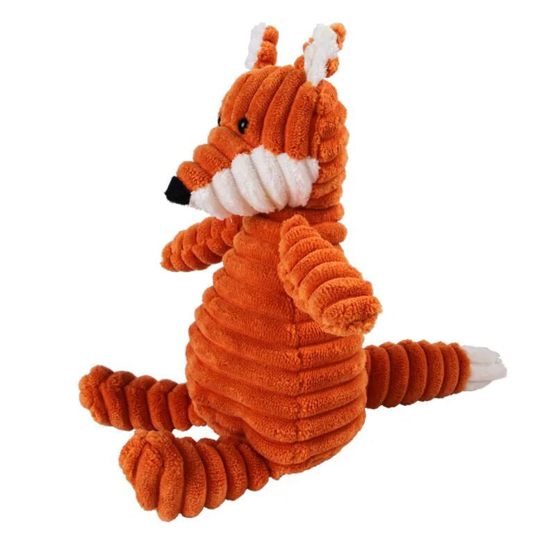 Plush Animal-Shaped Squeaky Toy