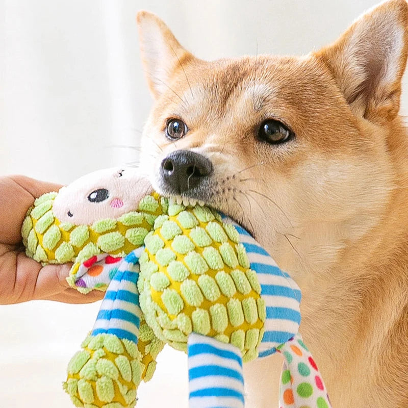 Plush Dog Puzzle Toy