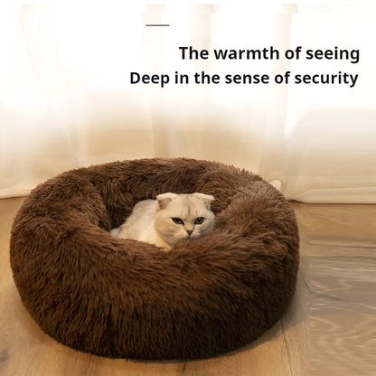 Plush Circular Cat Nest