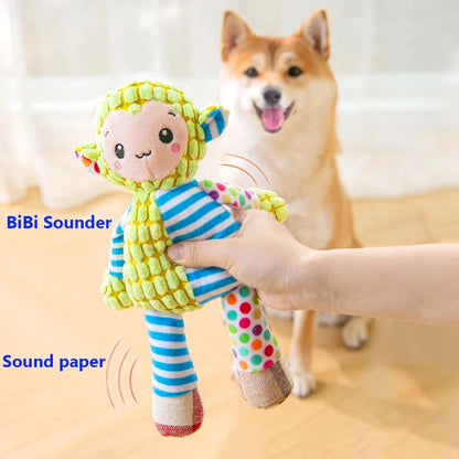 Plush Dog Puzzle Toy