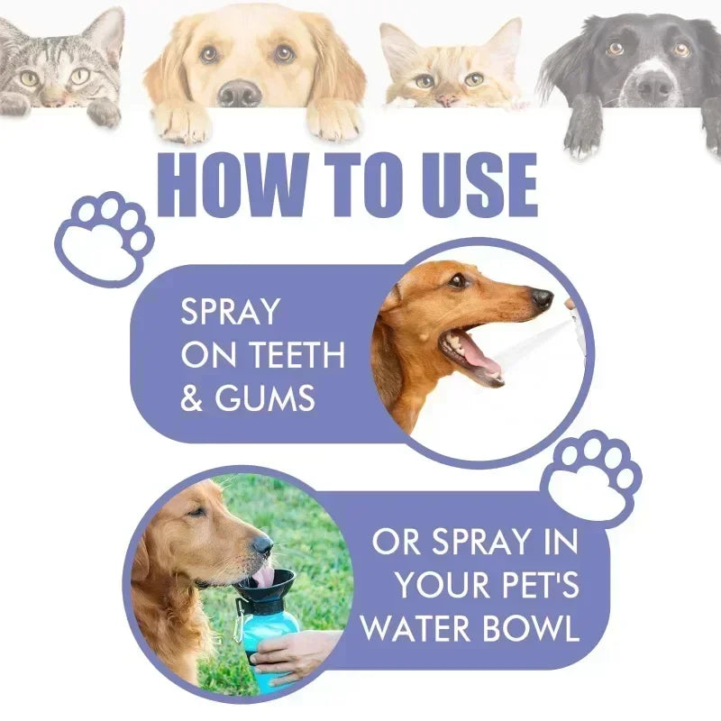 Pet Dental Cleaning Spray