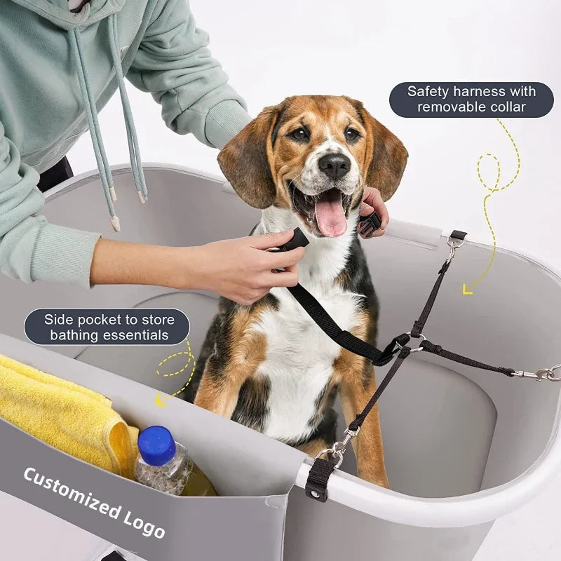 Foldable Dog  Bath Tub