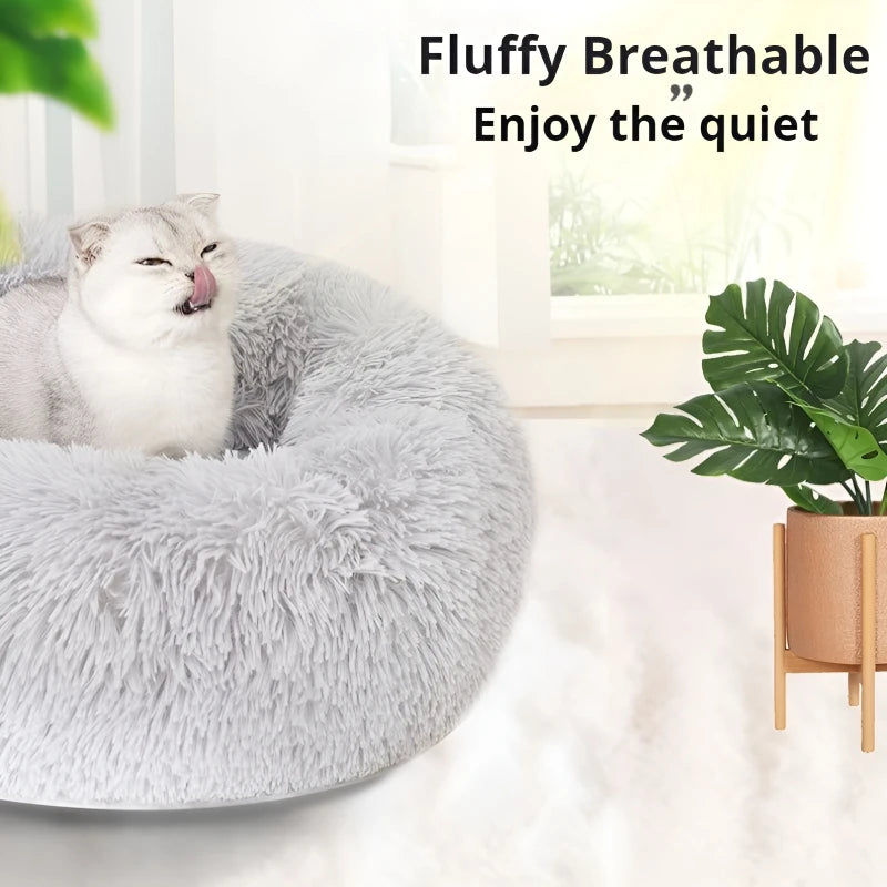 Plush Circular Cat Nest