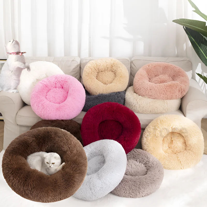 Plush Circular Cat Nest