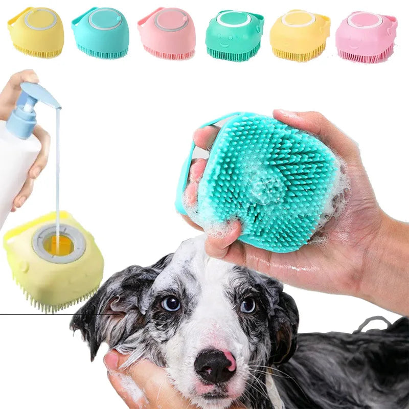 Dog Shampoo Brush