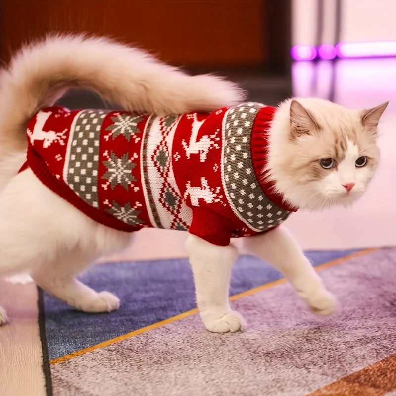 Christmas Pet Sweaters