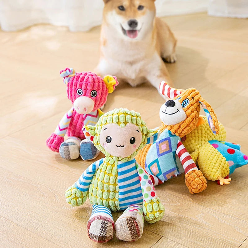 Plush Dog Puzzle Toy