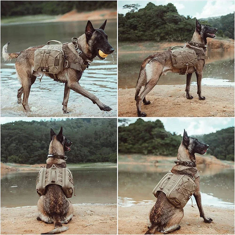 Dog Harness Backpack